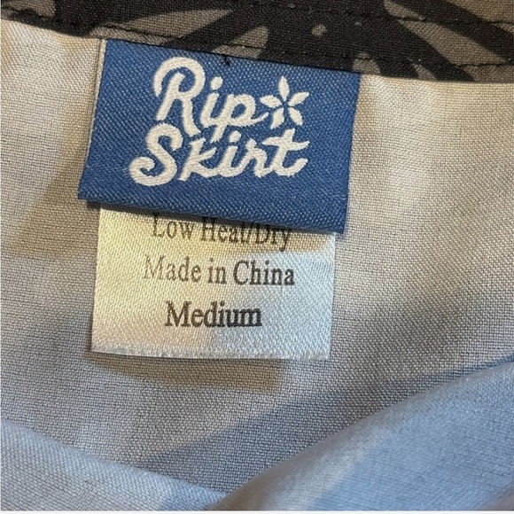 Ripskirt Hawaii Tropical Skirt Med Beach Cover Up Shibori Butterfly Boho Tribal - Picture 7 of 8